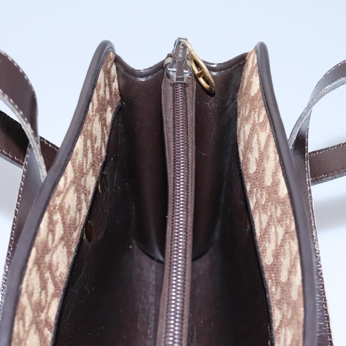 Christian Dior Trotter Canvas, BROWN, CANVAS, Handbag