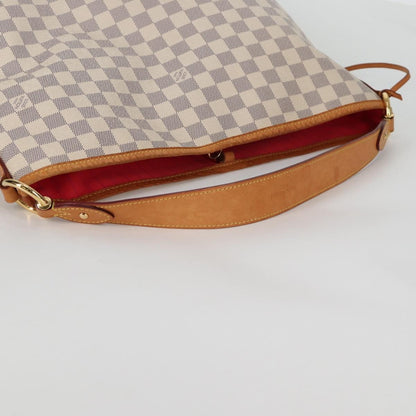Louis Vuitton Delightful NM Handbag Damier, WHITE, CANVAS, Handbag
