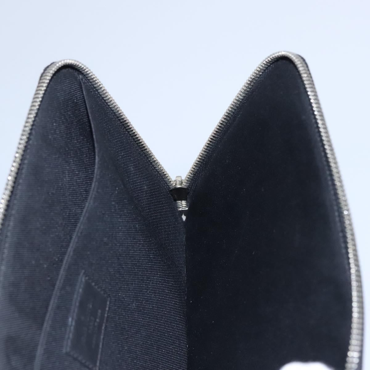 Louis Vuitton Pochette Jour Limited Edition Camouflage Printed Coated Canvas, BLUE, LEATHER, Clutche & pouche