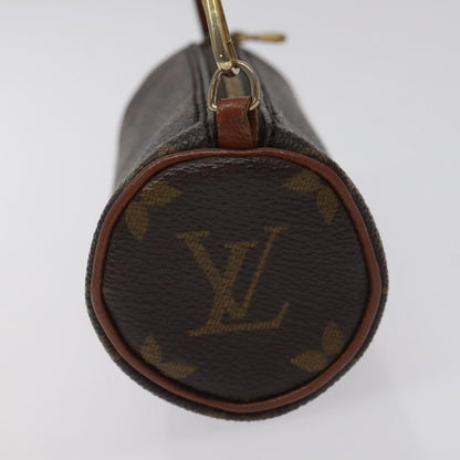 Louis Vuitton Papillon Pochette Monogram Canvas, BROWN, CANVAS, Handbag