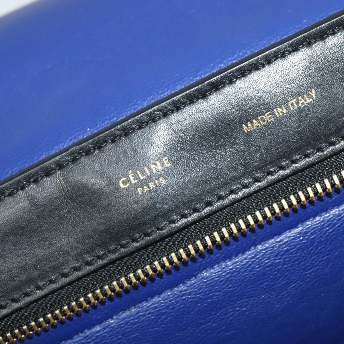 Celine Trapeze Bag Leather with Suede, MULTICOLOUR, LEATHER, Handbag