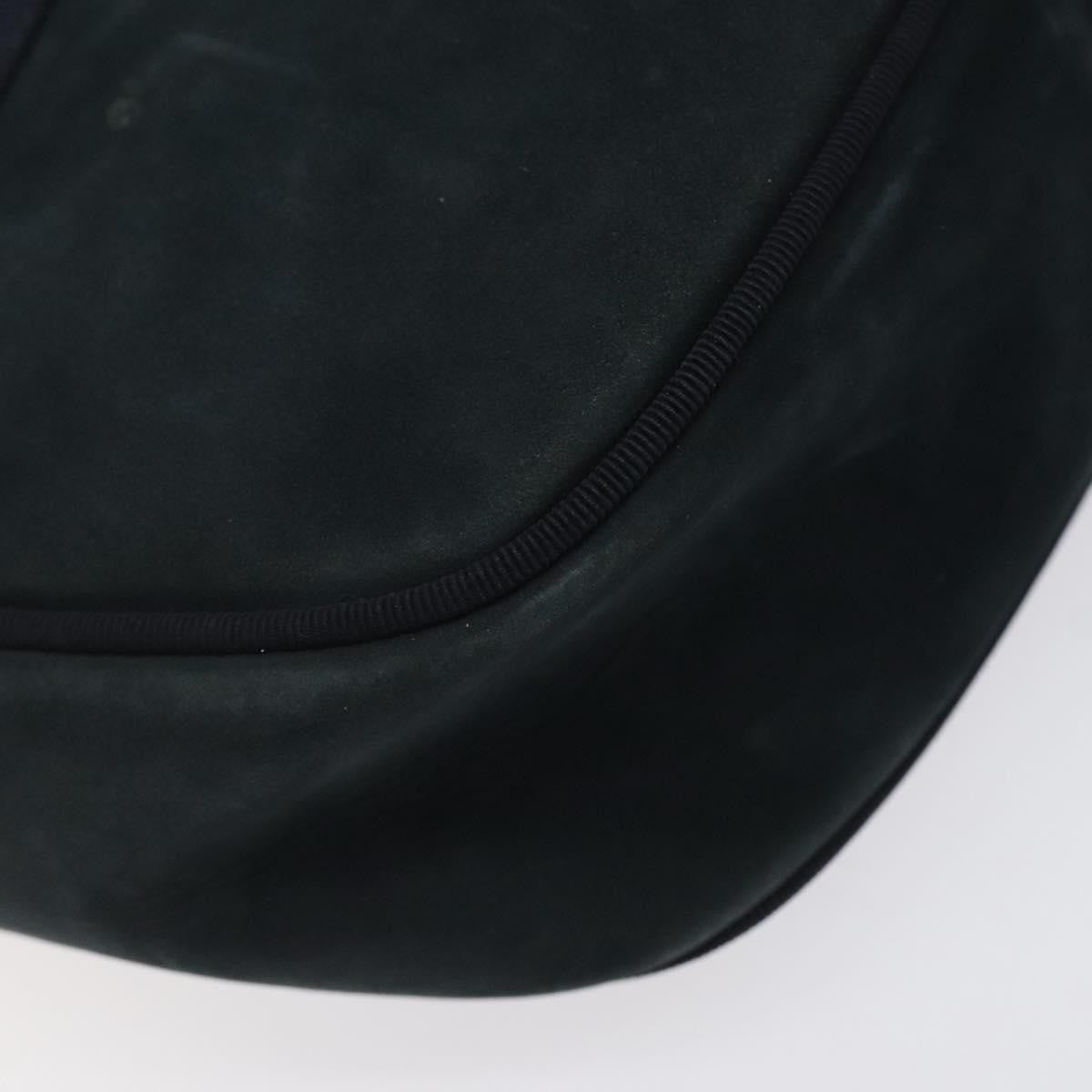 Salvatore Ferragamo Vala Shoulder Bag Suede, NAVY, SUEDE, Shoulder bag