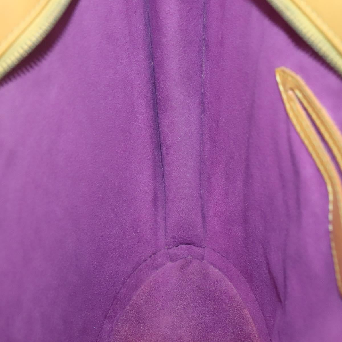 Louis Vuitton Saint Jacques Handbag Epi Leather, YELLOW, LEATHER, Handbag