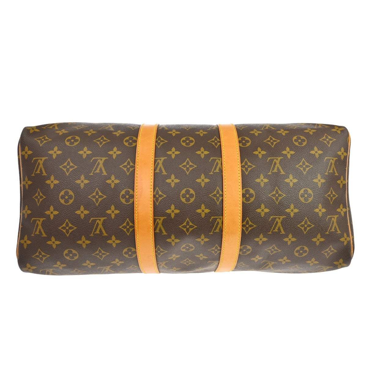 Louis Vuitton Keepall Bag Monogram Canvas, Brown, Canvas, Travel Bag