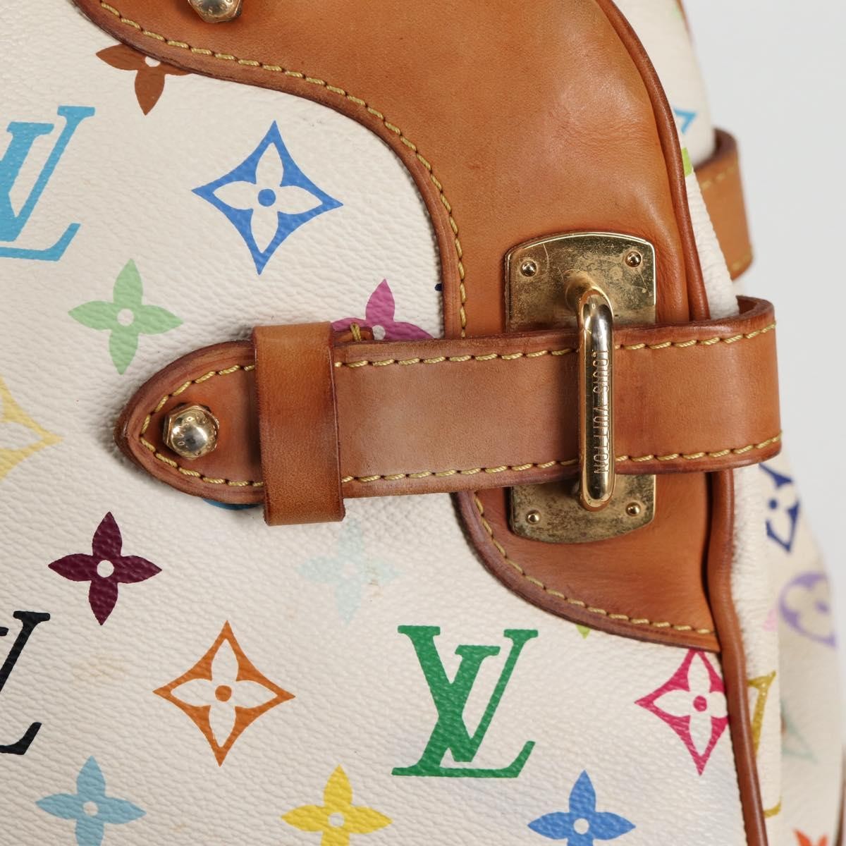 Louis Vuitton Claudia Handbag Monogram Multicolor, MULTICOLOUR, CANVAS, Handbag
