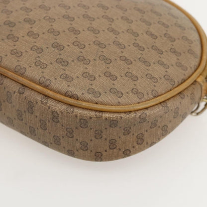 Gucci Micro GG supreme shoulder bag GG canvas, Beige, PVC, Shoulder Bag