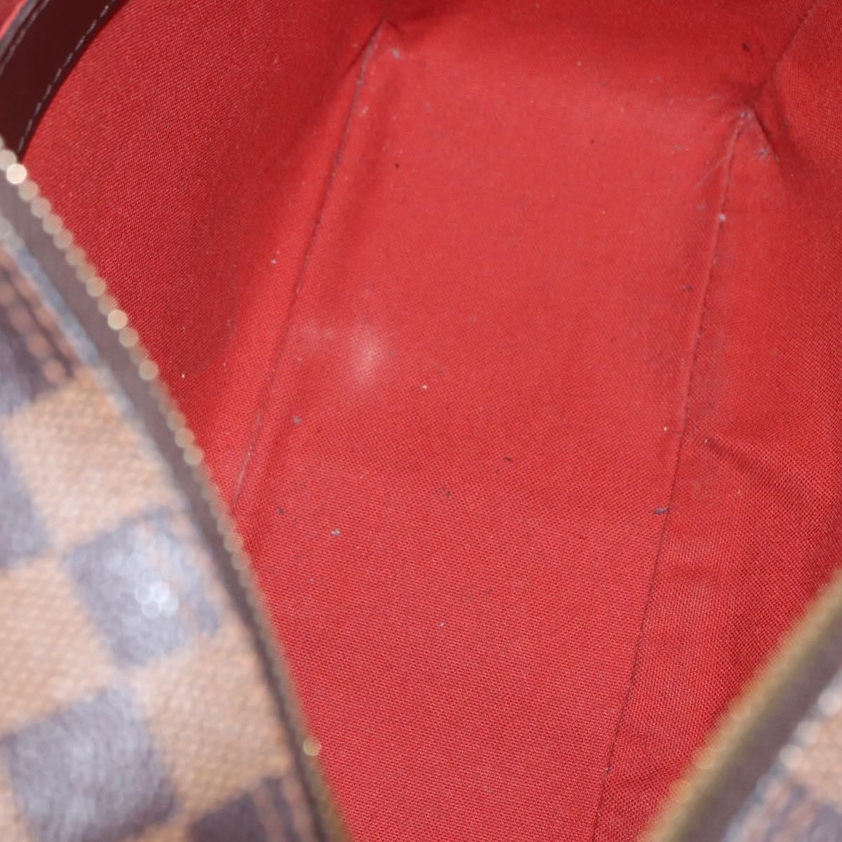 Louis Vuitton Naviglio Handbag Damier, BROWN, CANVAS, Shoulder bag