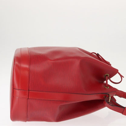 Louis Vuitton Noe Handbag Epi Leather, RED, LEATHER, Shoulder bag