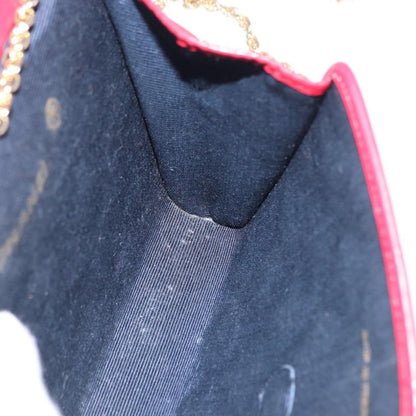 Chanel Vintage Clutch Leather, RED, LEATHER, Clutche & pouche
