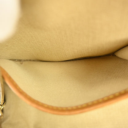 Louis Vuitton Deauville Handbag Monogram Canvas, BROWN, CANVAS, Handbag