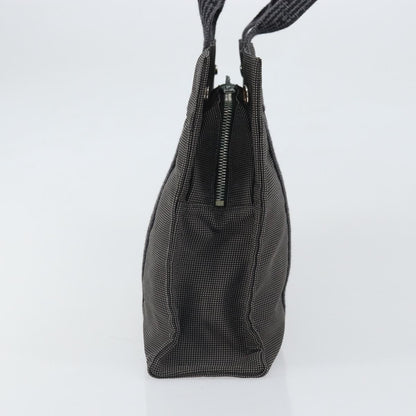Hermes Fourre-tout Herline Canvas, GRAY, CANVAS, Tote bag