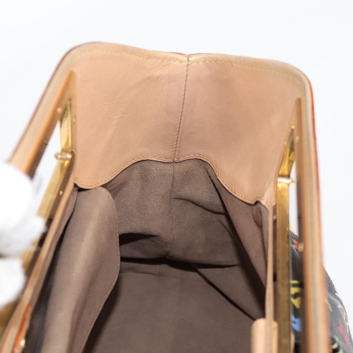 Louis Vuitton Judy Handbag Monogram Multicolor, BLACK, CANVAS, Handbag