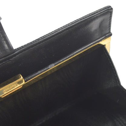 Chanel Timeless CC French Wallet Caviar, BLACK, LEATHER, Wallets