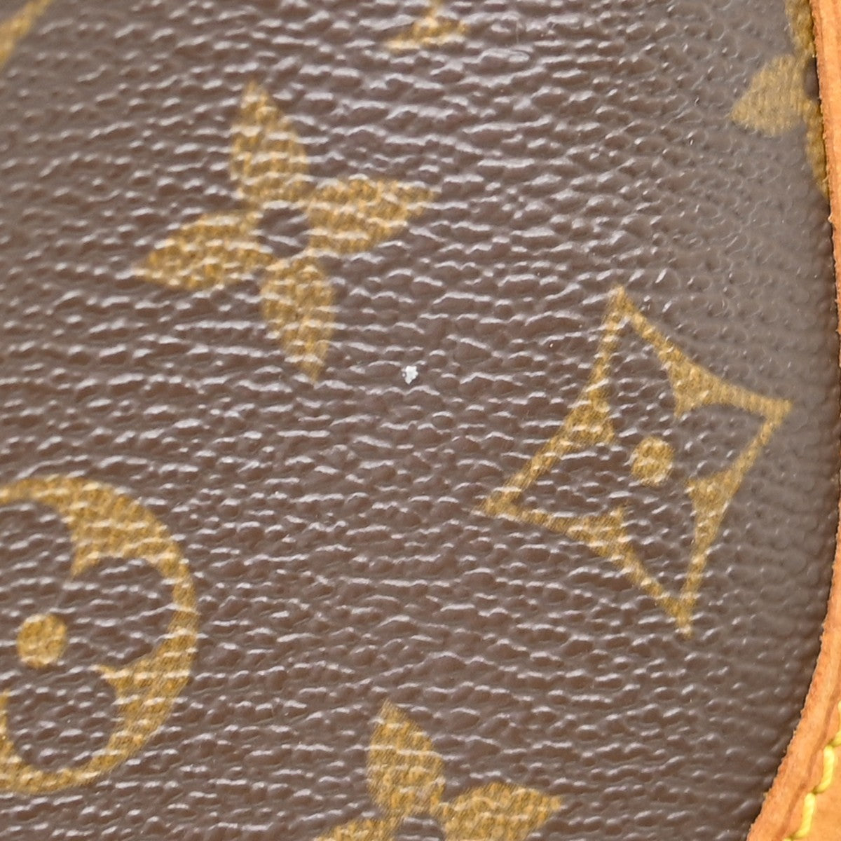 Louis Vuitton Saumur Handbag Monogram Canvas, Brown, Canvas, Shoulder Bag