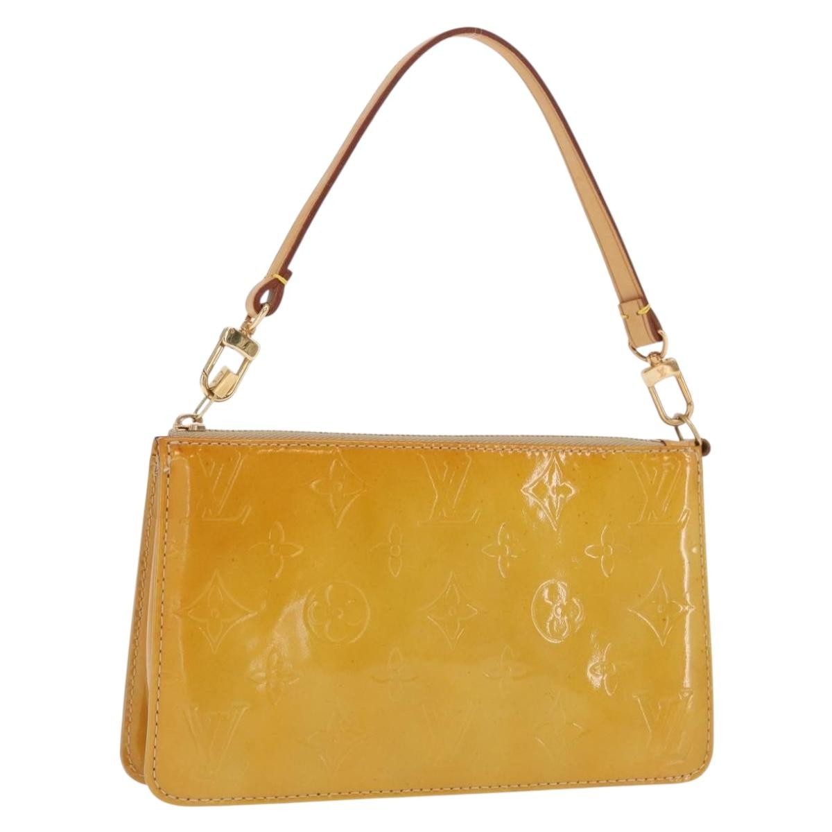 Louis Vuitton Lexington Pochette Patent Leather, BEIGE, PATENT_LEATHER, Clutche & pouche