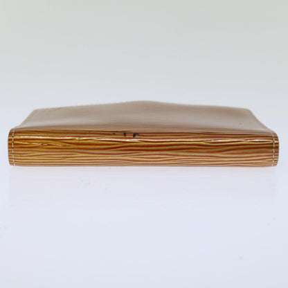 Louis Vuitton Agenda Cover Epi Leather, ORANGE, PATENT_LEATHER, Wallets