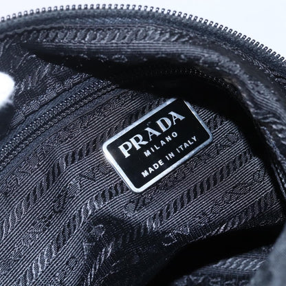 Prada Hobo Tessuto, BLACK, NYLON, Shoulder bag