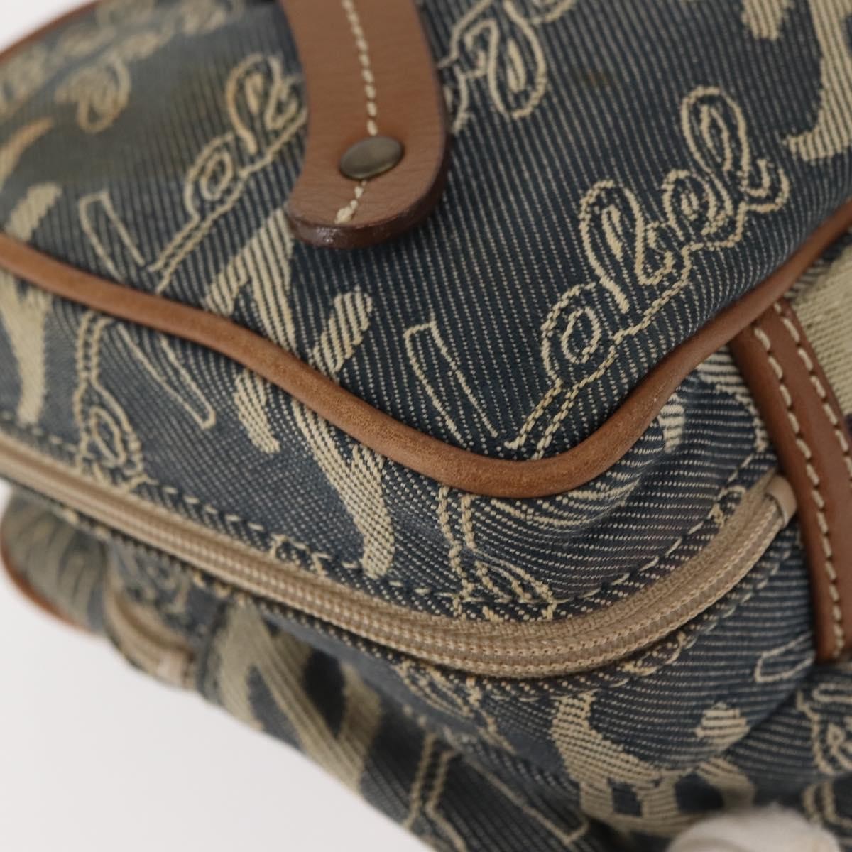 Burberry Blue Label Handbag Denim, BLUE, DENIM_JEANS, Travel bag