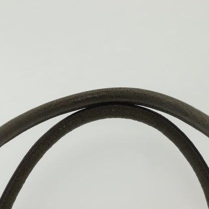 Salvatore Ferragamo Gancini Buckle Shoulder Bag Leather, KHAKI, LEATHER, Shoulder bag