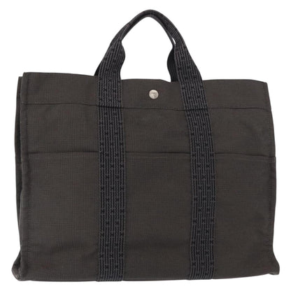 Hermes Fourre-tout Herline Fourre-tout Herline, GRAY, CANVAS, Tote bag