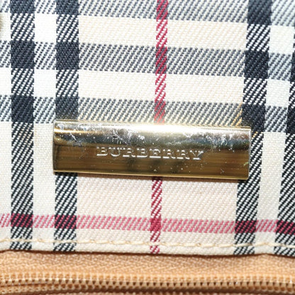 Burberry Shoulder Bag Leather, BEIGE, CANVAS, Shoulder bag