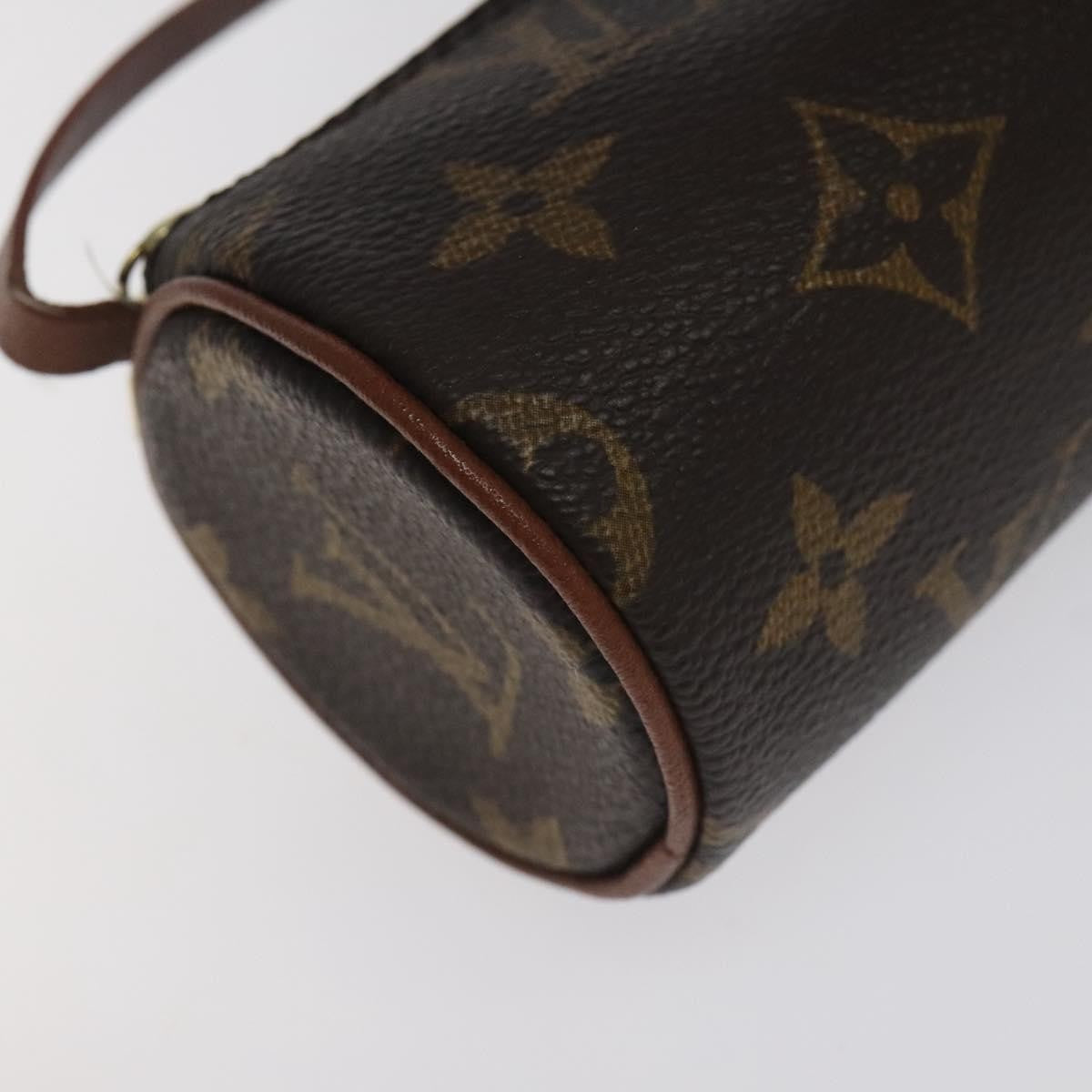 Louis Vuitton Papillon Pochette Monogram Canvas, BROWN, CANVAS, Handbag