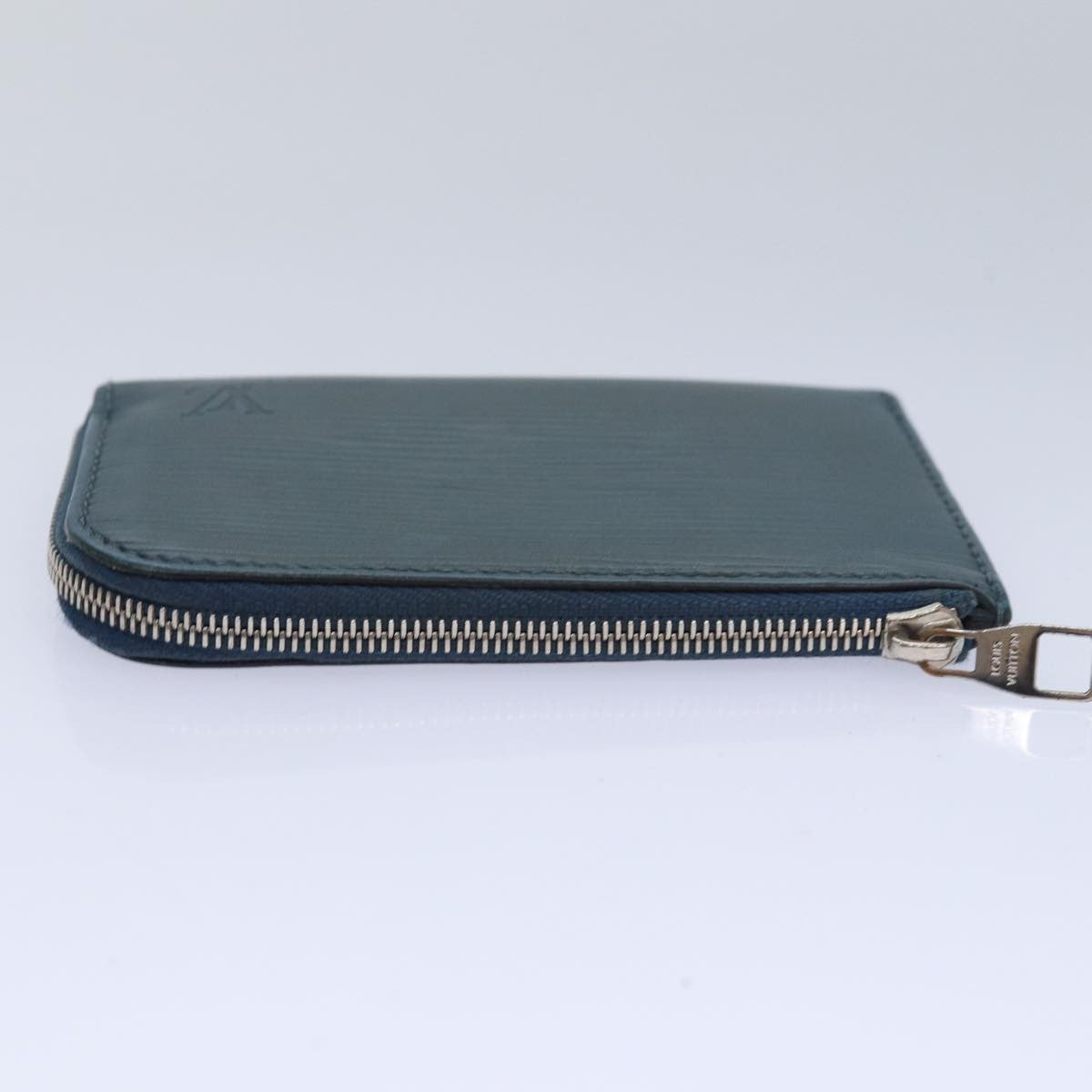 Louis Vuitton Porte-Monnaie NM Wallet Epi leather, BLUE, LEATHER, Wallets