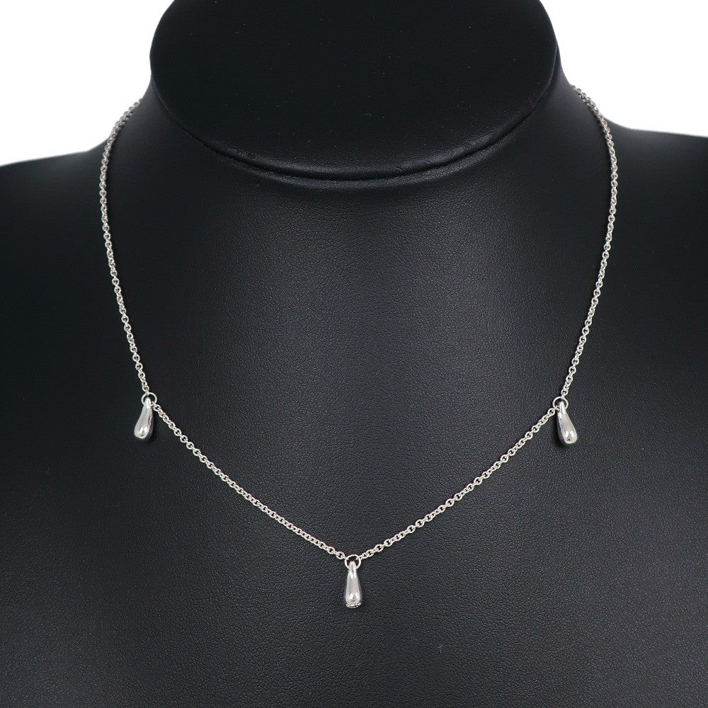 Tiffany & Co. Elsa Peretti Teardrop Necklace Silver 925, SILVER, SILVER, Necklace