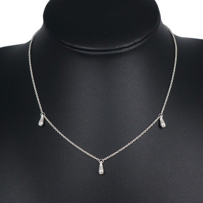 Tiffany & Co. Elsa Peretti Teardrop Necklace Silver 925, SILVER, SILVER, Necklace