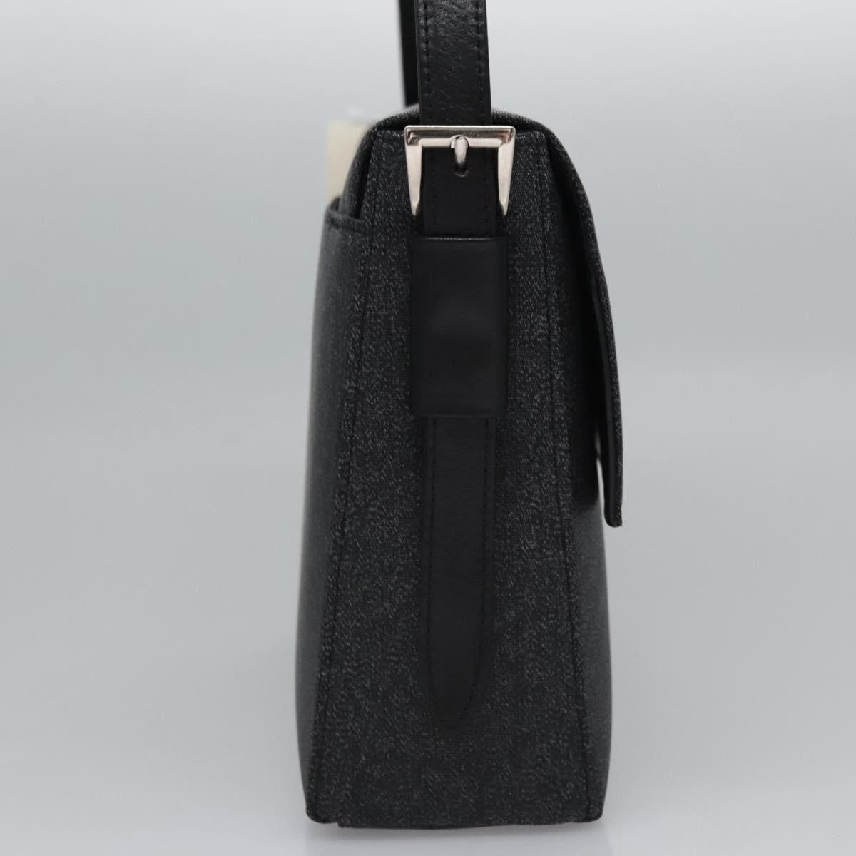 Givenchy Vintage 4G shoulder bag Canvas, BLACK, PVC, Shoulder bag