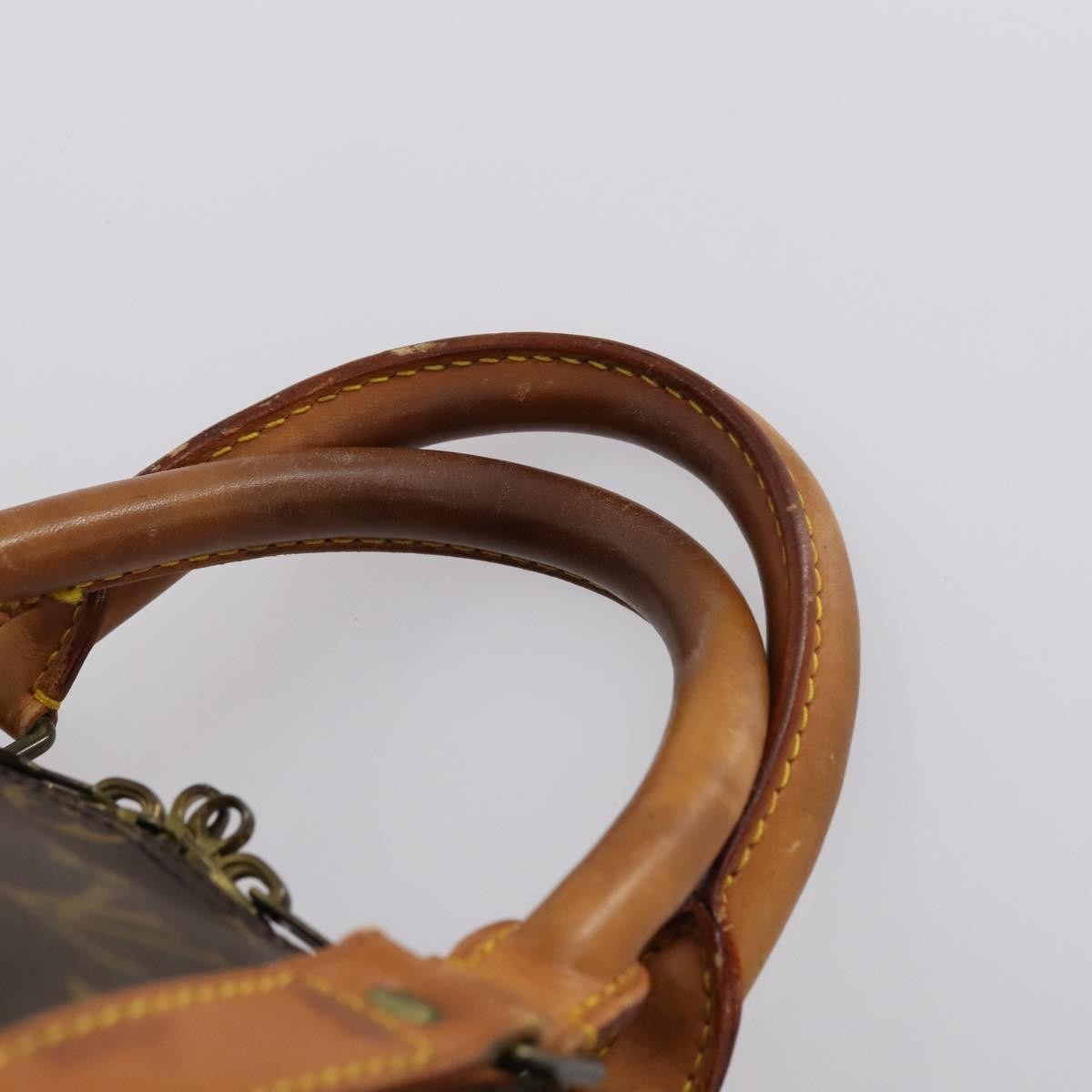 Louis Vuitton Keepall Bag Monogram Canvas, BROWN, CANVAS, Travel bag