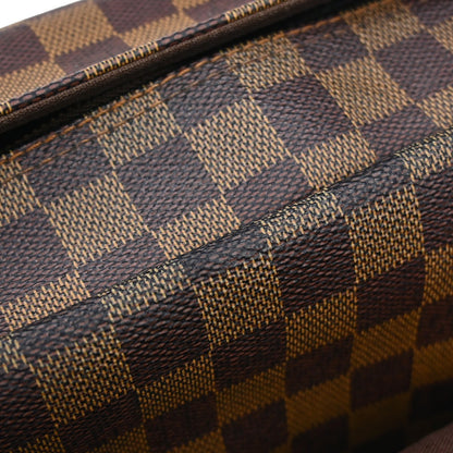 Louis Vuitton Naviglio Handbag Damier, BROWN, CANVAS, Shoulder bag