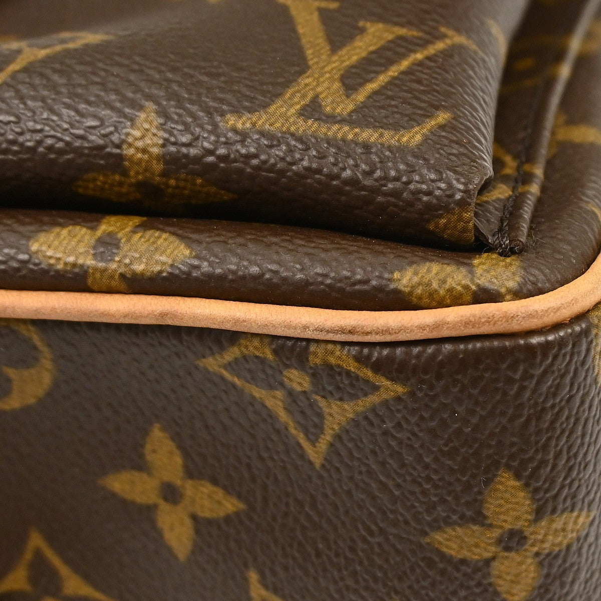 Louis Vuitton Viva Cite Handbag Monogram Canvas, BROWN, CANVAS, Handbag