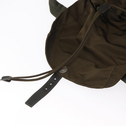 Prada Sac à dos Re-nylon nylon, KHAKI, NYLON, Backpack