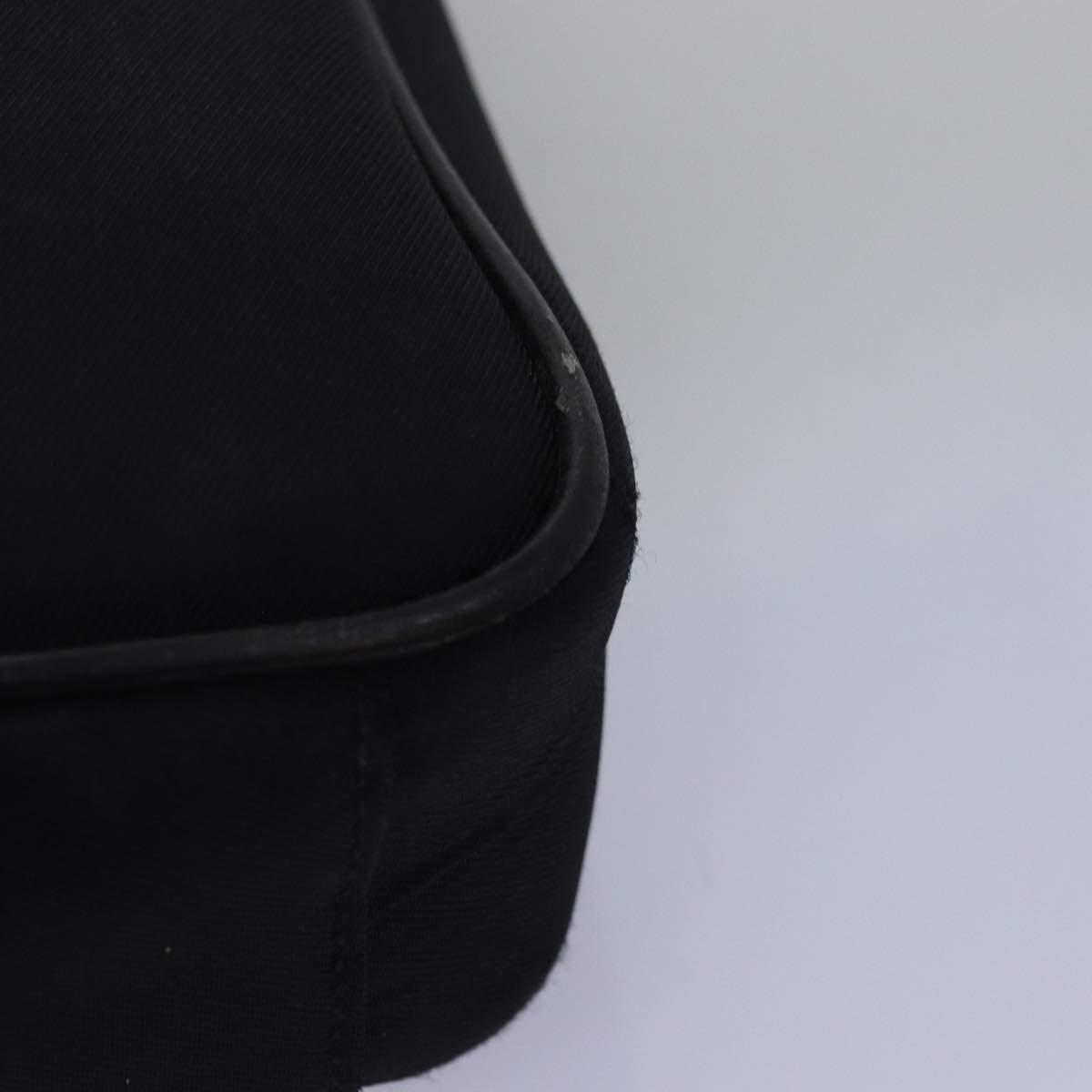 Burberry Front Pocket Flap Messenger Vintage Check Nylon and Nylon, BLACK, NYLON, Crossbody bag
