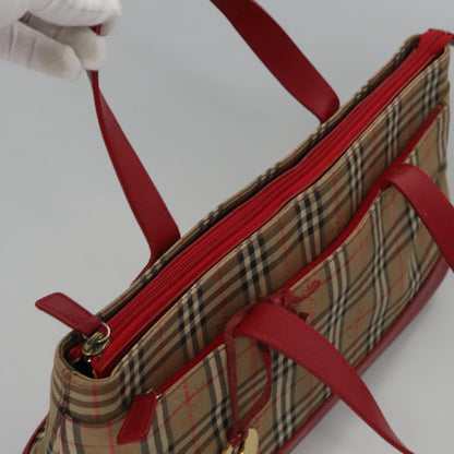 Burberry Nova Check Handbag Nova Check Canvas, BEIGE, CANVAS, Handbag
