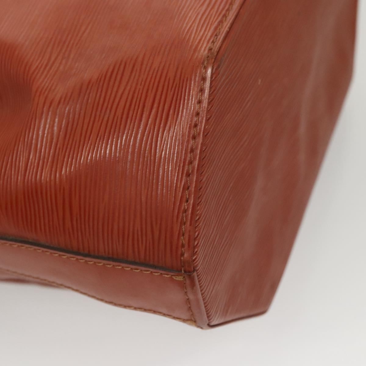 Louis Vuitton Vintage Sac d'Epaule Handbag Epi Leather, BROWN, LEATHER, Handbag