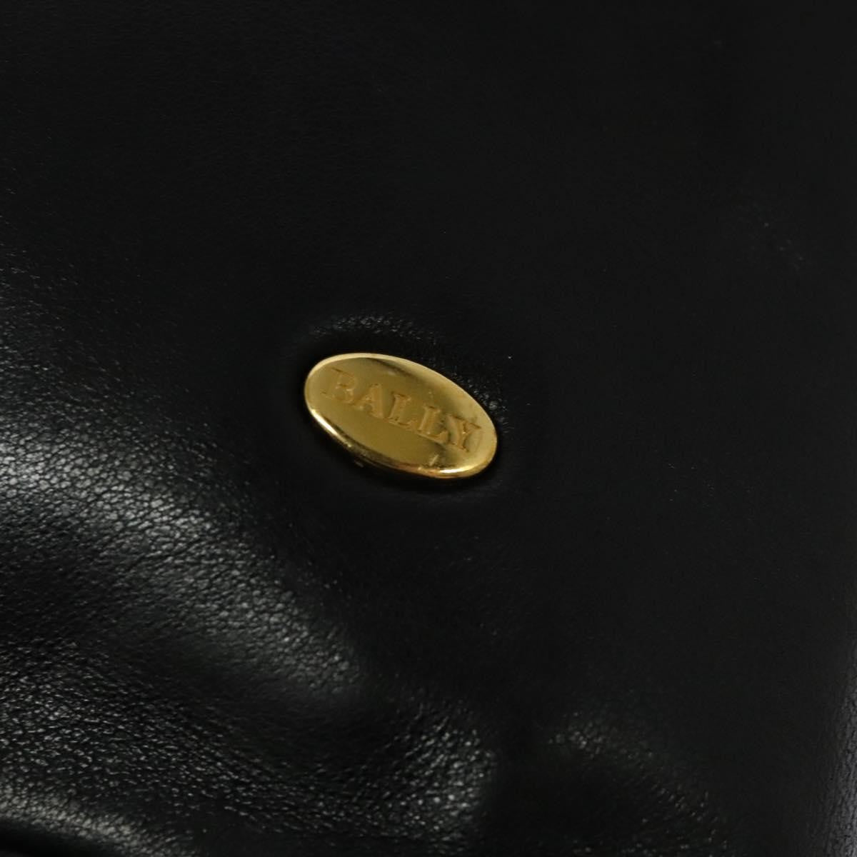 Bally Vintage Shoulder Bag Quilted leather, Black, Leather, Shoulder Bag