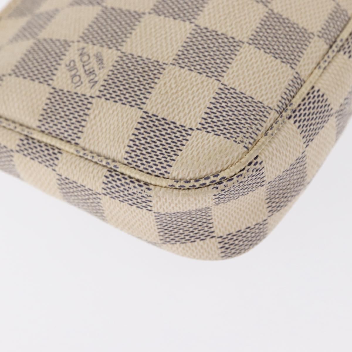 Louis Vuitton Pochette Accessoires NM Damier, BEIGE, CANVAS, Clutche & pouche