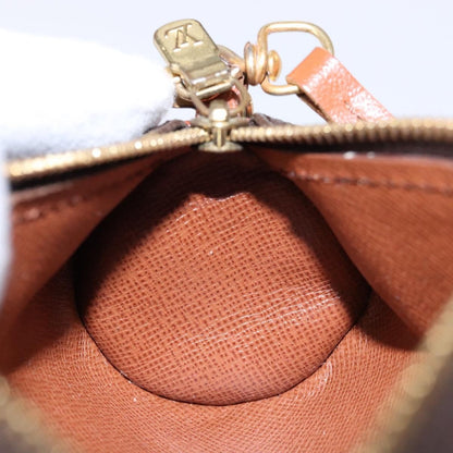 Louis Vuitton Papillon Pochette Monogram Canvas, BROWN, CANVAS, Handbag