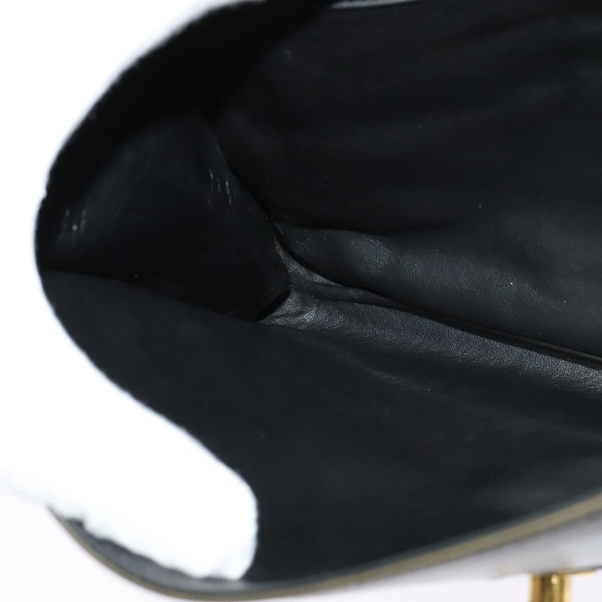 Celine Envelope Shoulder Bag Leather, KHAKI, LEATHER, Shoulder bag