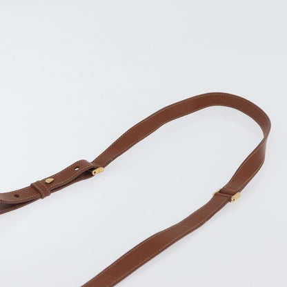 Gucci Vintage Handbag Leather, BROWN, LEATHER, Handbag
