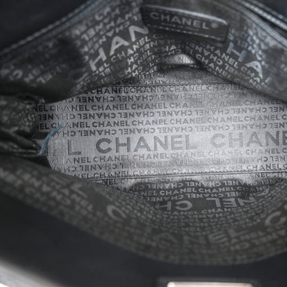 Chanel Reissue 2.55 Tote Quilted Calfskin, BLACK, PATENT_LEATHER, Shoulder bag
