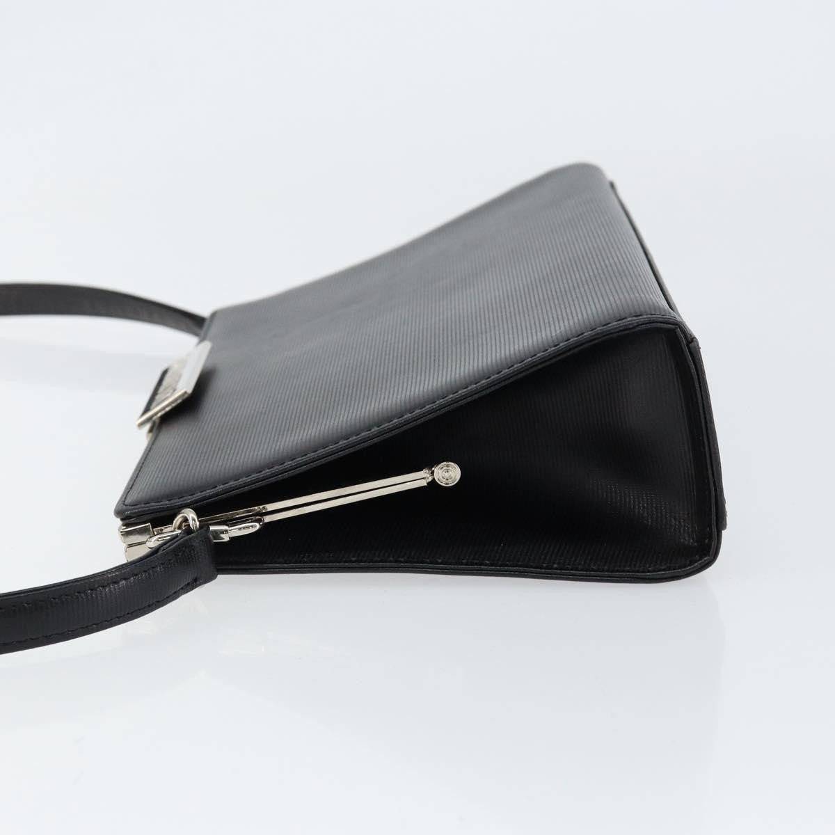 Valentino Garavani Vintage shoulder bag Leather, BLACK, LEATHER, Shoulder bag