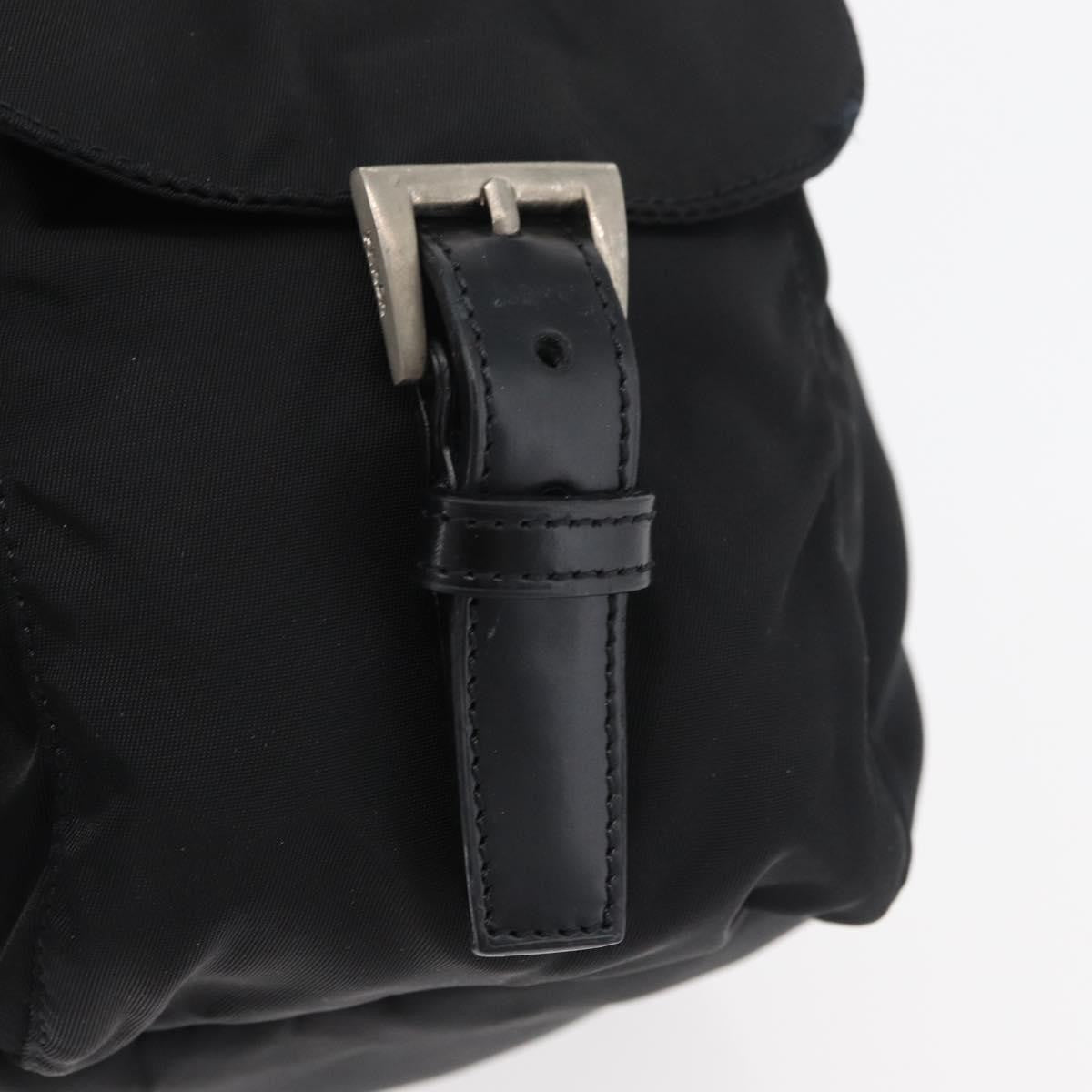 Prada Sac à dos Re-nylon nylon, Black, Nylon, Backpack