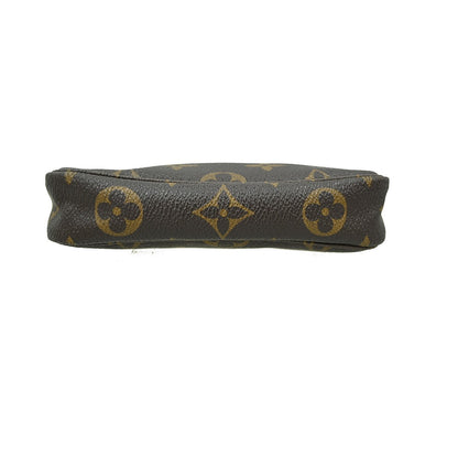 Louis Vuitton Pochette Accessoires Monogram Canvas, BROWN, CANVAS, Clutche & pouche