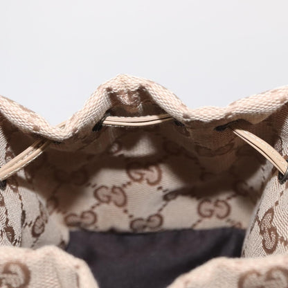 Gucci GG canvas pouch Canvas, BEIGE, CANVAS, Clutche & pouche