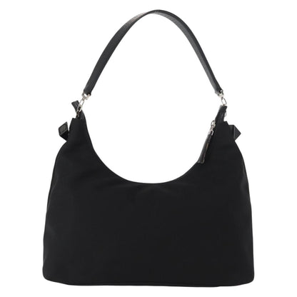 Salvatore Ferragamo Vala Shoulder Bag Nylon, Black, Nylon, Shoulder Bag