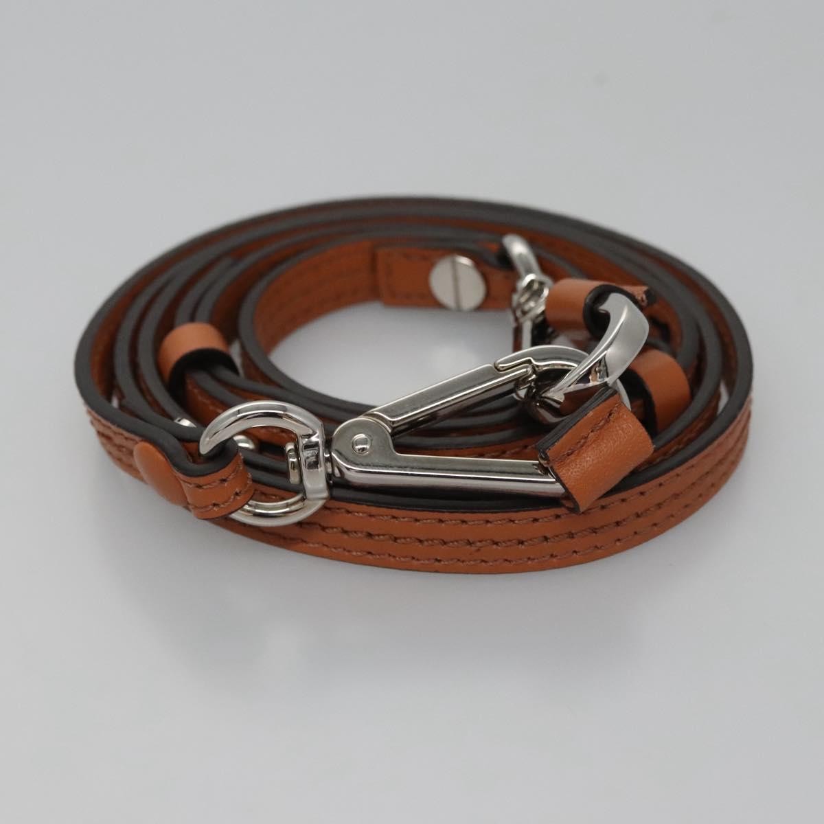 Chloe Nile Crossbody Bag Mirror Leather, BROWN, LEATHER, Crossbody bag