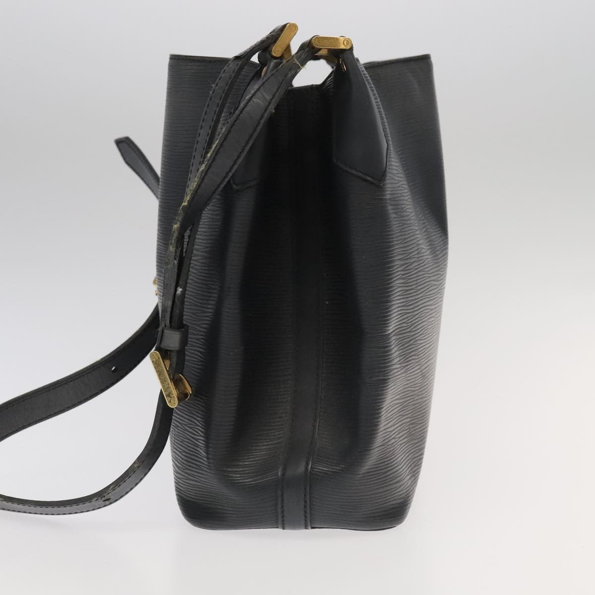 Louis Vuitton Mandara Handbag Epi Leather, BLACK, LEATHER, Handbag